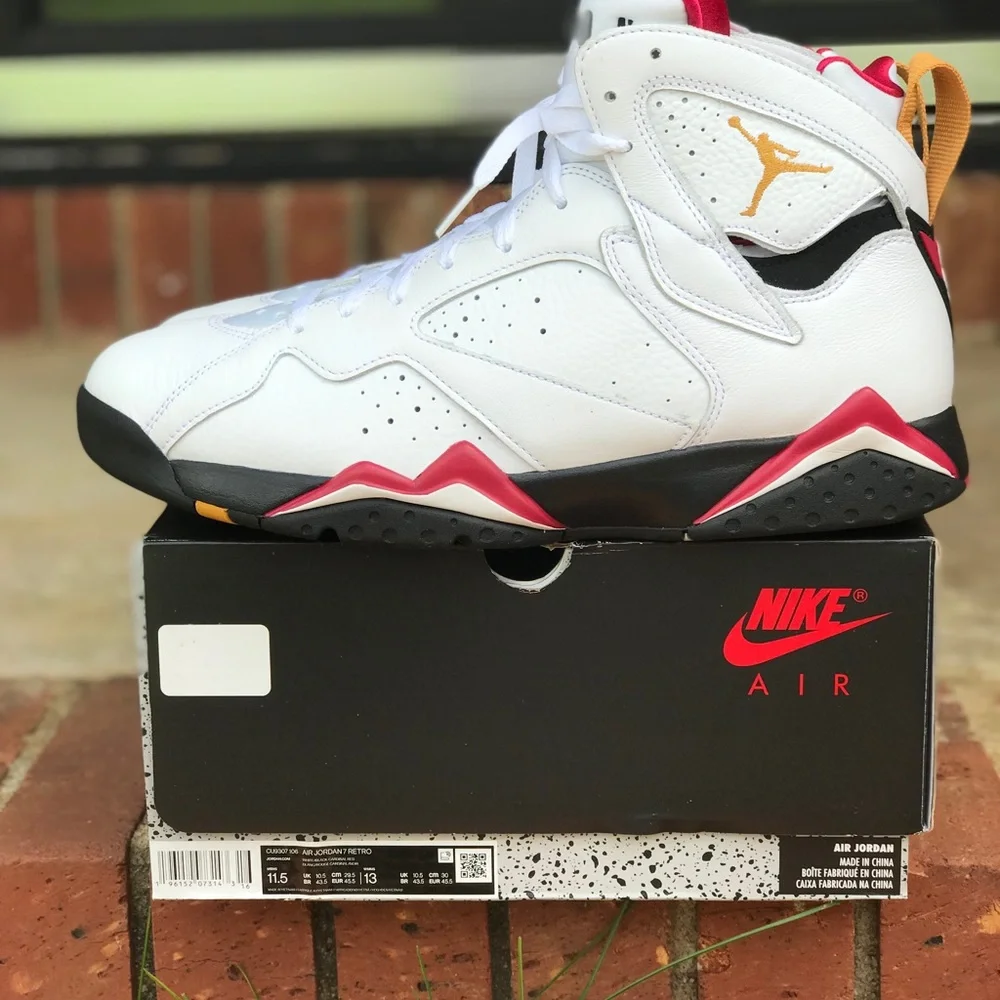 Air Jordan Retro 7 Cardinal Size 11.5